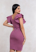 Vestido Yuli Midi Entallado Elegante Mujer