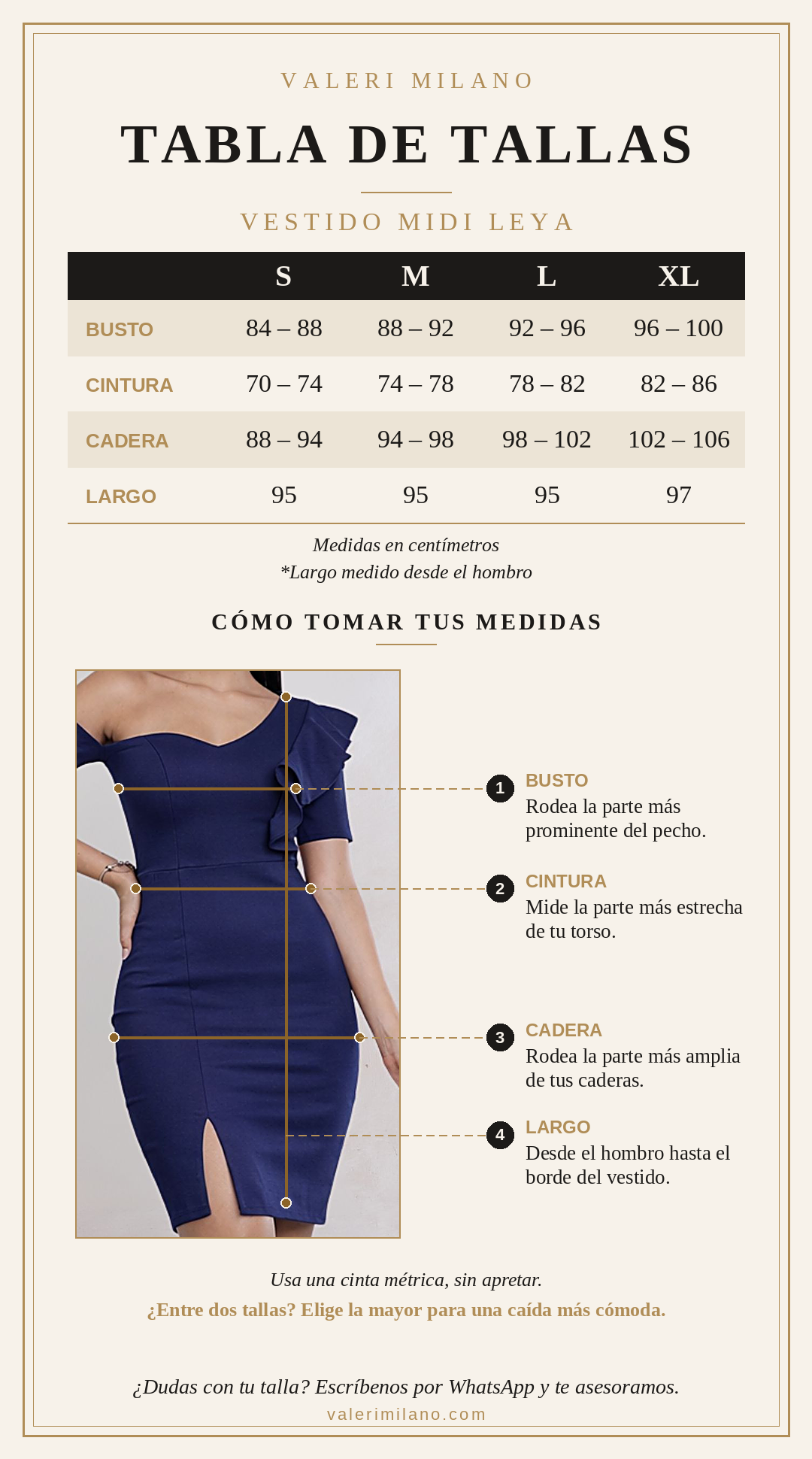 Vestido Leya Midi Entallado Elegante Mujer